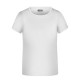 T-Shirt JAMES & NICHOLSON JN744 Bambino Basic-T Girl 150 100%OCS Manica corta,Setin