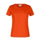 T-Shirt JAMES & NICHOLSON JN746 Donna Basic-T Lady 150 100%OCS Manica corta,Setin