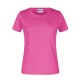 T-Shirt JAMES & NICHOLSON JN746 Donna Basic-T Lady 150 100%OCS Manica corta,Setin