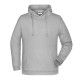 Felpa JAMES & NICHOLSON JN796 Uomo Basic Hoody Man 80%C 20%P Manica lunga,Setin