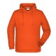 Felpa JAMES & NICHOLSON JN796 Uomo Basic Hoody Man 80%C 20%P Manica lunga,Setin