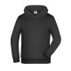 Felpa JAMES & NICHOLSON JN796K Bambino Basic-Hoody Children 80%C 20%P Manica lunga,Setin