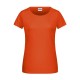T-Shirt JAMES & NICHOLSON JN8007 Donna Ladies' Basic-T 100%C Manica corta,Setin