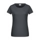 T-Shirt JAMES & NICHOLSON JN8007 Donna Ladies' Basic-T 100%C Manica corta,Setin