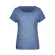 T-Shirt JAMES & NICHOLSON JN8015 Donna Ladies' Slub-T 100%C Manica corta,Setin