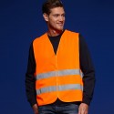 Giacca JAMES & NICHOLSON JN815 Unisex,Uomo SAFETY VEST ADULTS 100%P Senza maniche