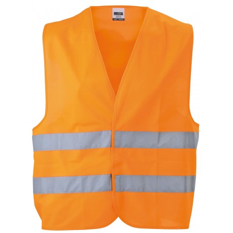 Giacca JAMES & NICHOLSON JN815 Unisex,Uomo SAFETY VEST ADULTS 100%P Senza maniche