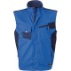 Giacca JAMES & NICHOLSON JN822 Unisex,Uomo Workwear Vest 65%P35%C Senza maniche