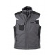 Soft shell JAMES & NICHOLSON JN825 Unisex Craftsmen Softshell Vest 100%P Senza maniche