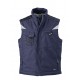 Soft shell JAMES & NICHOLSON JN825 Unisex Craftsmen Softshell Vest 100%P Senza maniche