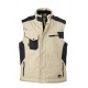 Soft shell JAMES & NICHOLSON JN825 Unisex Craftsmen Softshell Vest 100%P Senza maniche