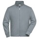 Felpa JAMES & NICHOLSON JN836 Unisex,Uomo WORKWEAR SWEAT/Z 70%C 30%P Manica lunga,Setin