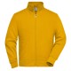 Felpa JAMES & NICHOLSON JN836 Unisex,Uomo WORKWEAR SWEAT/Z 70%C 30%P Manica lunga,Setin