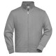 Felpa JAMES & NICHOLSON JN836 Unisex,Uomo WORKWEAR SWEAT/Z 70%C 30%P Manica lunga,Setin