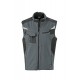 Soft shell JAMES & NICHOLSON JN845 Uomo Workwear Softshell Vest 100%P 