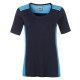 T-Shirt JAMES & NICHOLSON JN859 Donna W Workwear T Level 2 50%C 50%P Manica corta,Setin