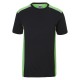 T-Shirt JAMES & NICHOLSON JN860 Uomo M Workwear T Level 2 50%C 50%P Manica corta,Setin