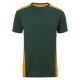 T-Shirt JAMES & NICHOLSON JN860 Uomo M Workwear T Level 2 50%C 50%P Manica corta,Setin