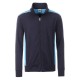 Felpa JAMES & NICHOLSON JN870 Uomo M Workwear SweatJacket70%C30%P Manica lunga,Setin