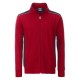 Felpa JAMES & NICHOLSON JN870 Uomo M Workwear SweatJacket70%C30%P Manica lunga,Setin