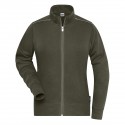 Felpa JAMES & NICHOLSON JN893 W. Work Sweat-Jacket 70%C30%P 