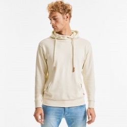 Felpa RUSSELL EUROPE JE209M Uomo High Collar Hooded Sweat100%OC Manica lunga,Setin