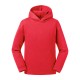 Felpa RUSSELL EUROPE JE265B Bambino Raglan Auth hooded 80%C20%P Manica lunga