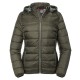 Giacca RUSSELL EUROPE JE440F Ladies' Hood Nano Jacket 100%P 