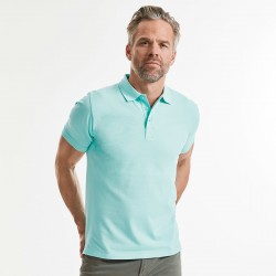 Polo RUSSELL EUROPE JE508M Uomo Men's Pure Organic Polo100%C Manica corta