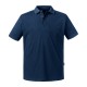 Polo RUSSELL EUROPE JE508M Uomo Men's Pure Organic Polo100%C Manica corta