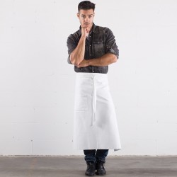 Ho.Re.Ca. COLORE ITALIANO MI024 Unisex Premium apron with pocket 100% 