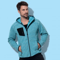 Pile STEDMAN ST5860 Uomo Recyc Fleece Jacket Hero Men10 Manica lunga