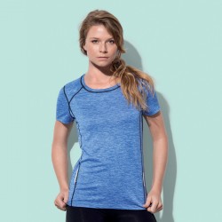 T-Shirt STEDMAN ST8940 Donna RECYCL.SPORT T-REFL.W.90%P10%E Manica corta