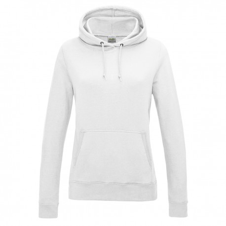 Felpa AWDIS JUST HOODS JH001F Donna GIRLIE COLLEGE HOODIE 80%C20%P Manica lunga,Setin