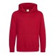 Felpa AWDIS JUST HOODS JH001J Unisex KIDS HOODIE 80%C. 20%P Manica lunga
