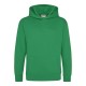 Felpa AWDIS JUST HOODS JH001J Unisex KIDS HOODIE 80%C. 20%P Manica lunga