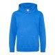 Felpa AWDIS JUST HOODS JH001J Unisex KIDS HOODIE 80%C. 20%P Manica lunga
