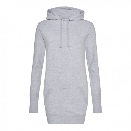 Felpa AWDIS JUST HOODS JH005 Donna GIRLIE LONG. HOODIE 80%C 20%P Manica lunga,Setin