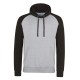 Felpa AWDIS JUST HOODS JH009J Bambino Kids Baseball Hoodie 80%C20%P Manica lunga,Raglan