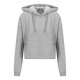 Felpa AWDIS JUST HOODS JH016 Donna Cropped Hoodie 80%C 20%P Manica lunga,Setin