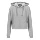 Felpa AWDIS JUST HOODS JH016 Donna Cropped Hoodie 80%C 20%P Manica lunga,Setin