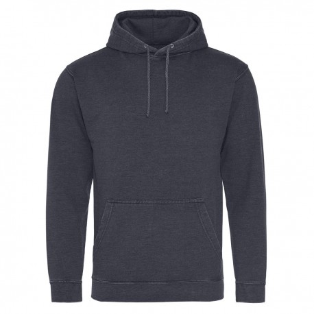 Felpa AWDIS JUST HOODS JH090 Unisex,Uomo Washed Hoodie 55%C 45%P Manica lunga,Setin