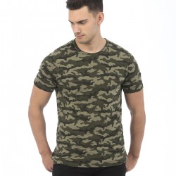 T-Shirt AWDIS JUST TS JT034 Uomo Camo T 100%C Manica corta,Setin