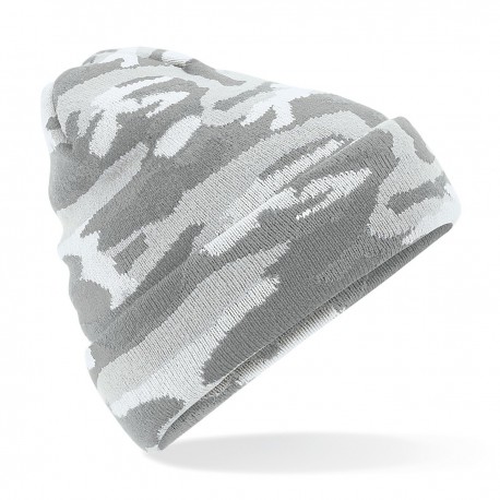 Cappello BEECHFIELD B419 Unisex Camo Cuffed Beanie 100%A 