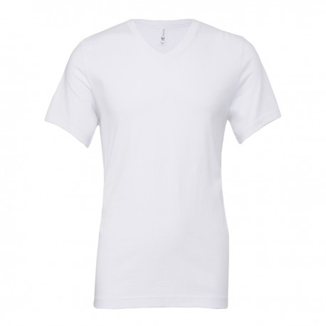 T-Shirt BELLA+CANVAS BE3005 Uomo JERSEY V-NECK TEE 100% C Manica corta,Setin