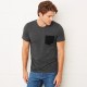 T-Shirt BELLA+CANVAS BE3021 Uomo JERSEY POCKET TEE 100% C Manica corta,Setin