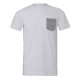 T-Shirt BELLA+CANVAS BE3021 Uomo JERSEY POCKET TEE 100% C Manica corta,Setin