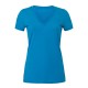 T-Shirt BELLA+CANVAS BE6035 Donna WOMEN JERSEY V-NECK TEE 100% C Manica corta,Setin