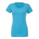 T-Shirt BELLA+CANVAS BE8413 Donna WOMEN TRIBLEND T 50%P25%C25%R Manica corta,Setin