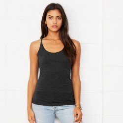 T-Shirt BELLA+CANVAS BE8430 Donna TRIBLEND TANK 50%P 25%C 25%R Senza maniche,Setin